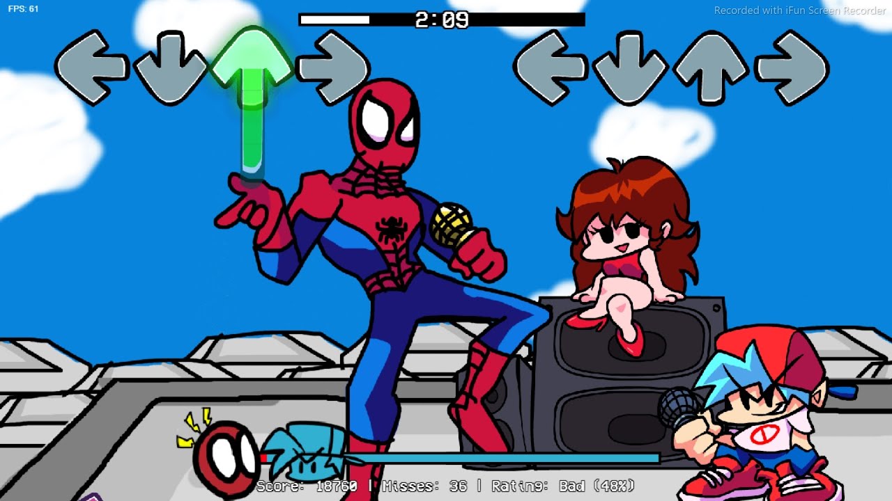 FNF VS SPIDER-MAN (FRIDAY NIGHT FUNKIN') GAME - YouTube