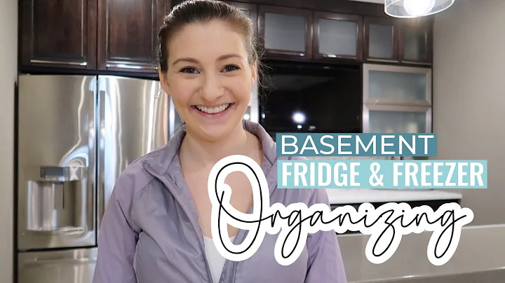 FRENCH DOOR FRIDGE & FREEZER ORGANIZATION // Beverage Fridge Organization Part 2