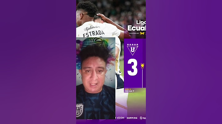 @BscTVoficial no levanta cabeza cayo contra @ldu_oficial 3-1 y quedó en 3er lugar de la tabla