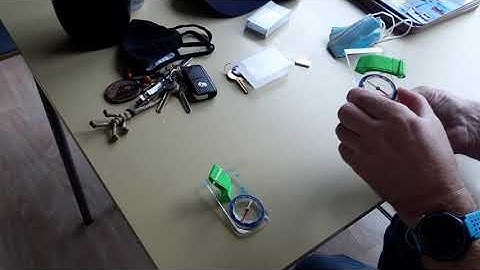 how to fix a De polarised compass