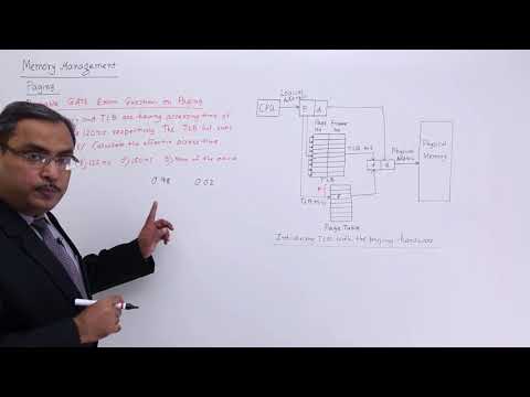 Paging Memory Management Example