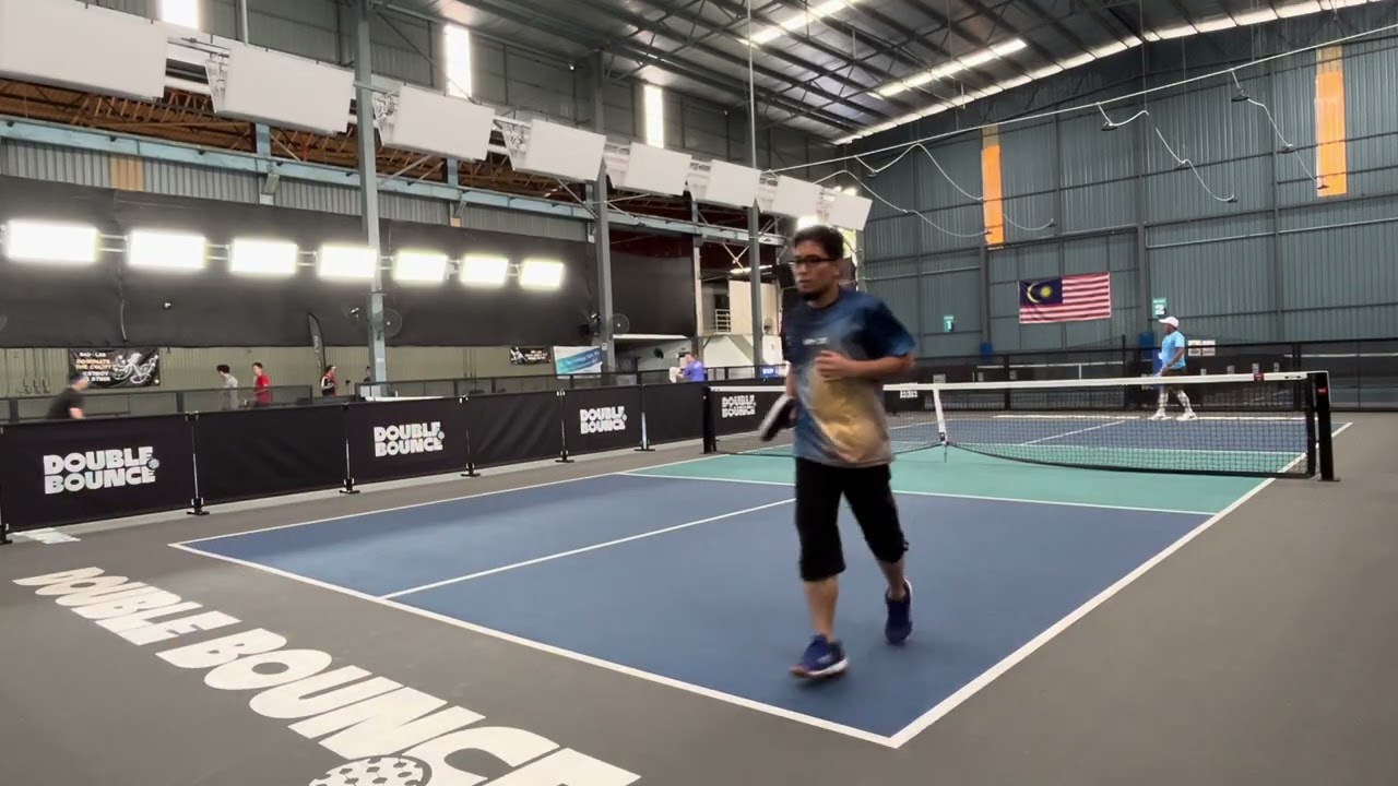 Mens Singles Tournament Pickleball Double Bounce 