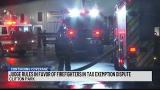 Judge rules in favor of firefighters in tax exemption dispute