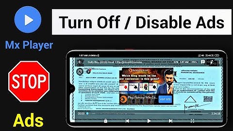 Mx Player Ke Ad Kaise Band Kare | How To Disable Ads From Mx Player On Xiaomi Phone