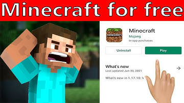 HOW TO DOWNLOAD MINECRAFT 1.17 ON ANDROID 2021 | DOWNLOAD MINECRAFT 1.17 NEW UPDATE POCKET EDITION |