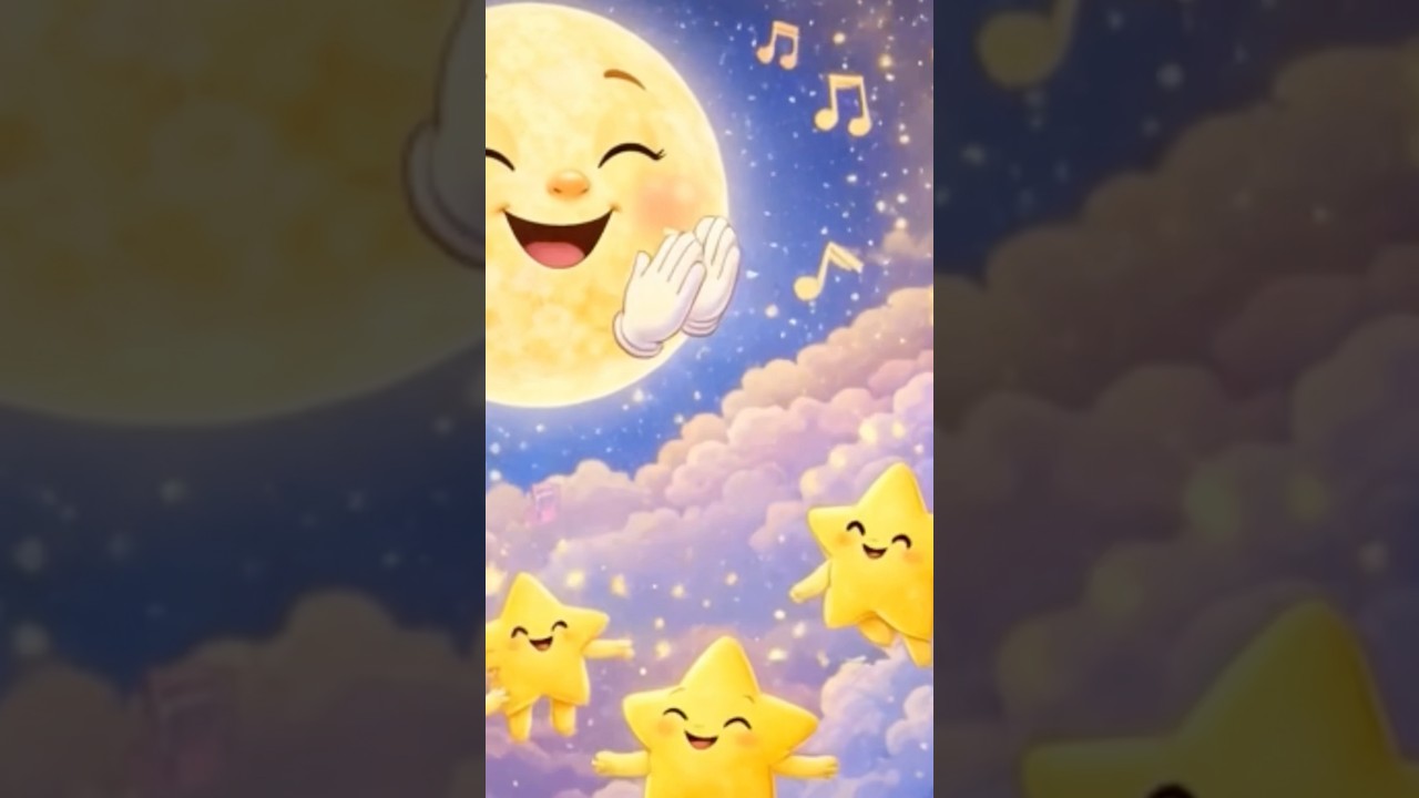 Chanda Mama Door Ke 🌙 | Cute Moon Cartoon | Bedtime Story for Kids | Hindi Rhymes