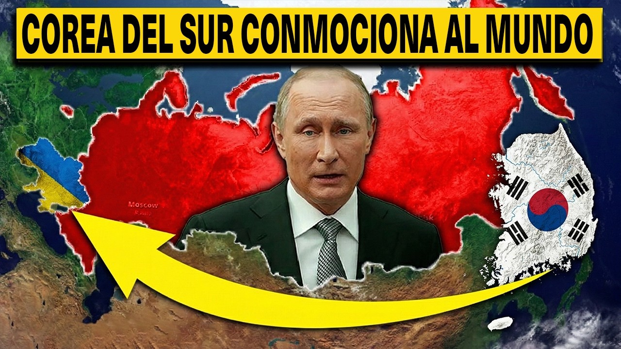 Ni EE.UU. cree lo que Corea del Sur acaba de hacer por Ucrania... Rusia ATRAPADA