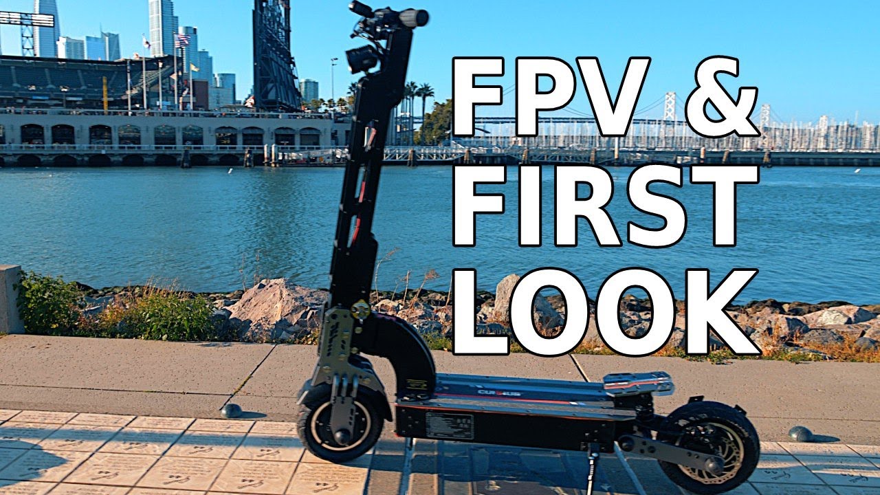 Currus NF | A CRAZY Transformer-like electric scooter, Review and FPV ride