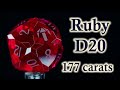 My most beautiful creation yet: Ruby D20