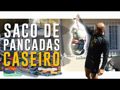 Vídeo: Como Fazer Um Saco De Pancadas Em Casa