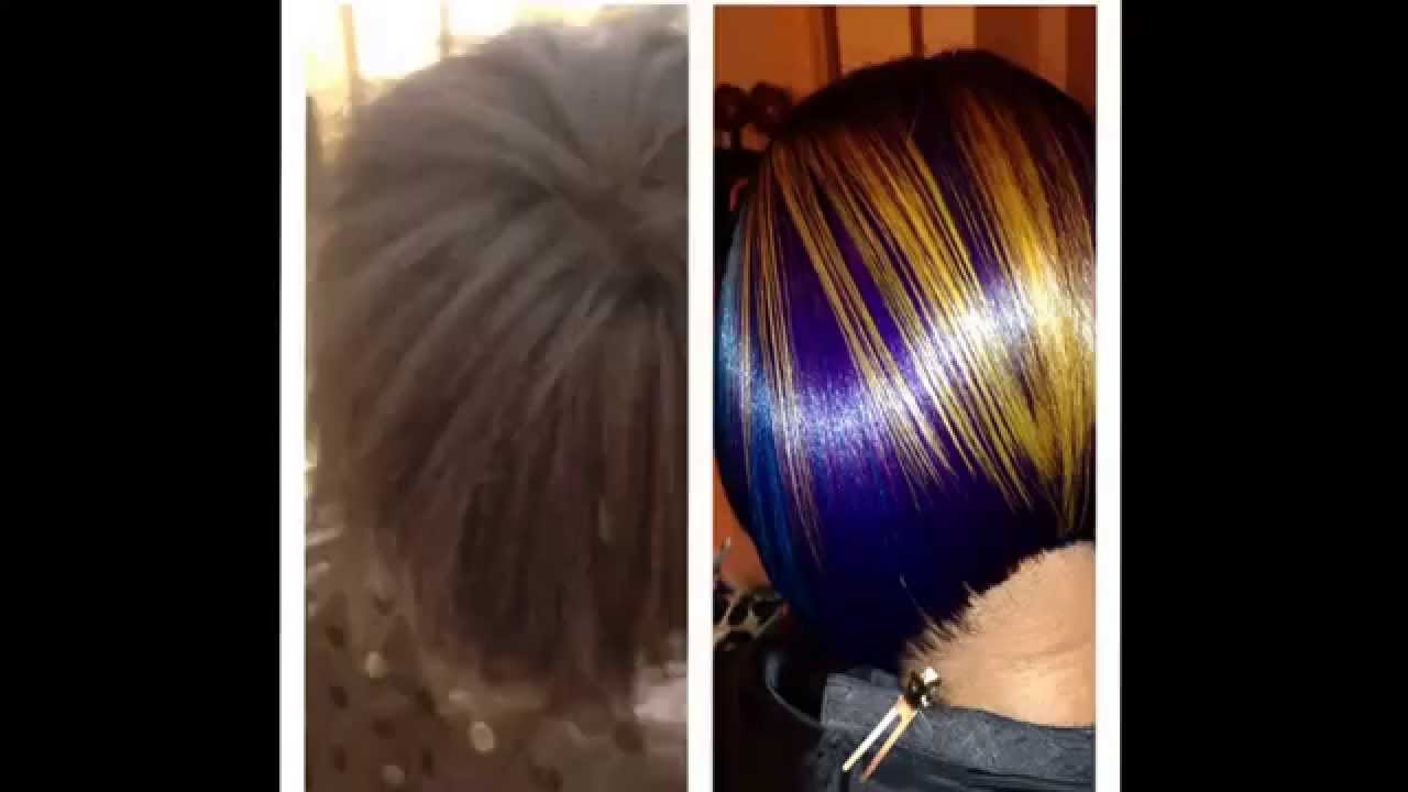 Custom Multi Color Natural Hair Youtube