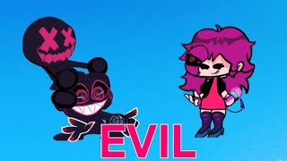 Fnf Corruption Side Story Evil Skid & Pump Vs Catherine Day 1