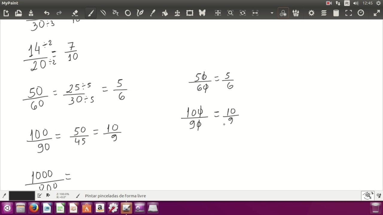 simplificar a fração 4 + ✓32 sobre 8​ 