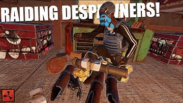 Rust - WE ONLINE RAIDED THEM AND THEY TRIED TO DESPAWN! (Part 2/3)