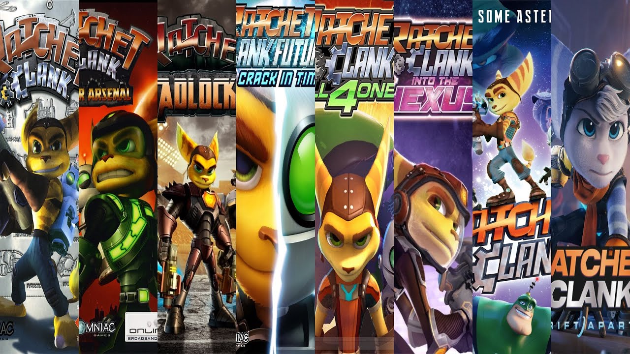 All ratchet and clank games - olporcape