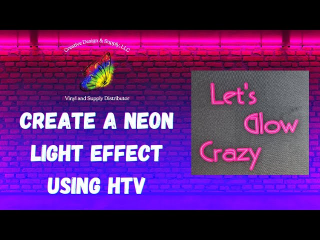 Introducing Easy® Glow - Neon HTV That Glows in the Dark! 
