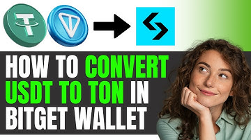 How To EASILY Convert USDT To TON On Bitget Wallet BEST METHOD