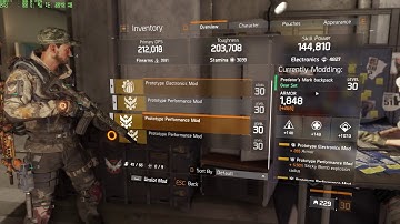 The Division — 1.4 — 40 Item Capacity Bug