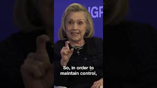 Secretary Hillary Clinton on AI regulation
