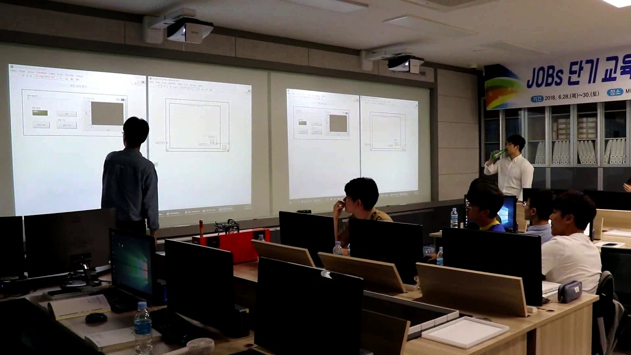 2018 Jobs 발표영상Labview 2 YouTube