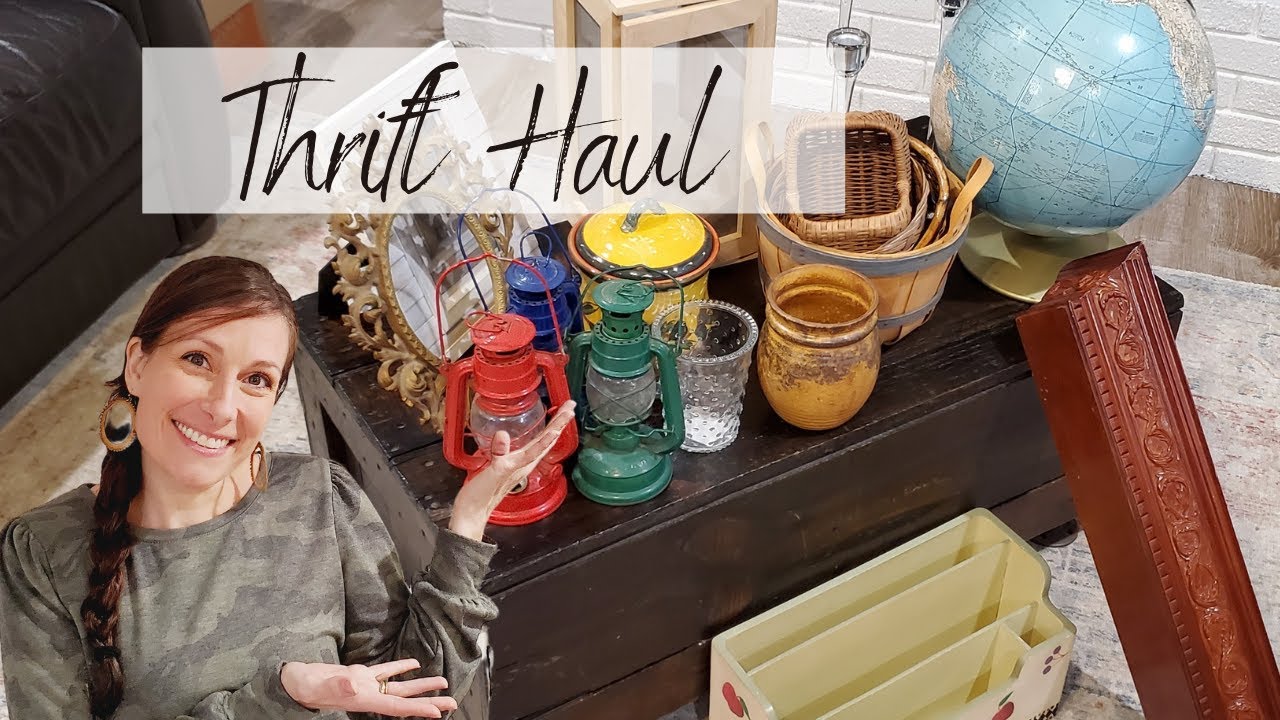Home Decor Thrift Haul / Thrift Store Finds - YouTube