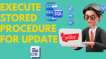 Update Records in a table via Stored Procedure | Execute stored Procedure for update