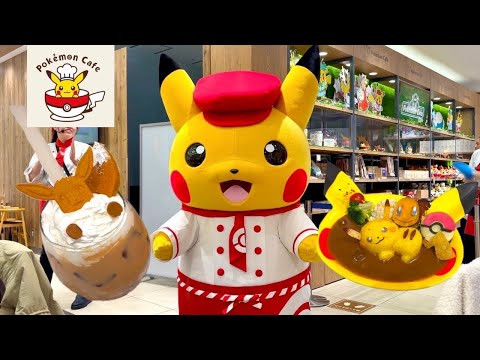 I went to the Pokémon Café where you can meet Pikachu