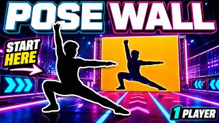 HUMAN TETRIS | Immersive Interactive Warm Up | 1 Player Mirror Mode | Full Body #1 | Pose Wall