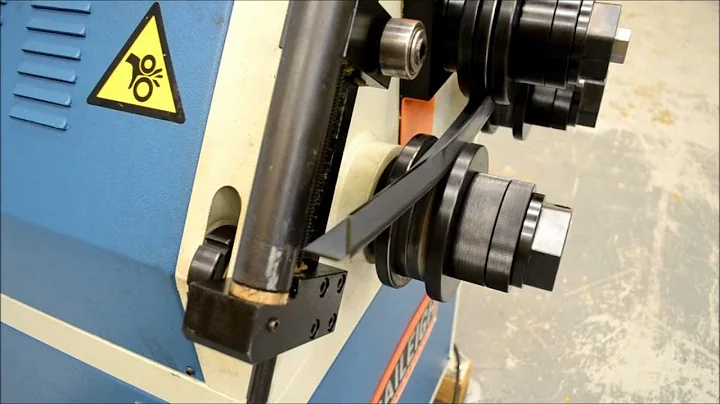 Baileigh Industrial R-M55 Roll Bender with Angle Guide Rolls