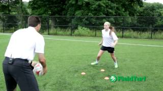 FT Academy  Inside Foot Volley Soccer Training Drill with Mike Sorber