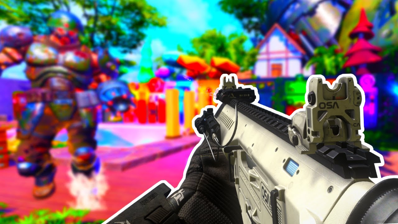 Самая хаотичная карта зомби..