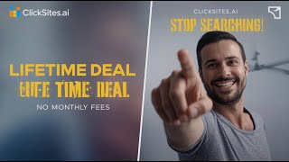 ClickSites AI Lifetime Deal 2025 | The Best Way to Save (No Coupon Code Needed)