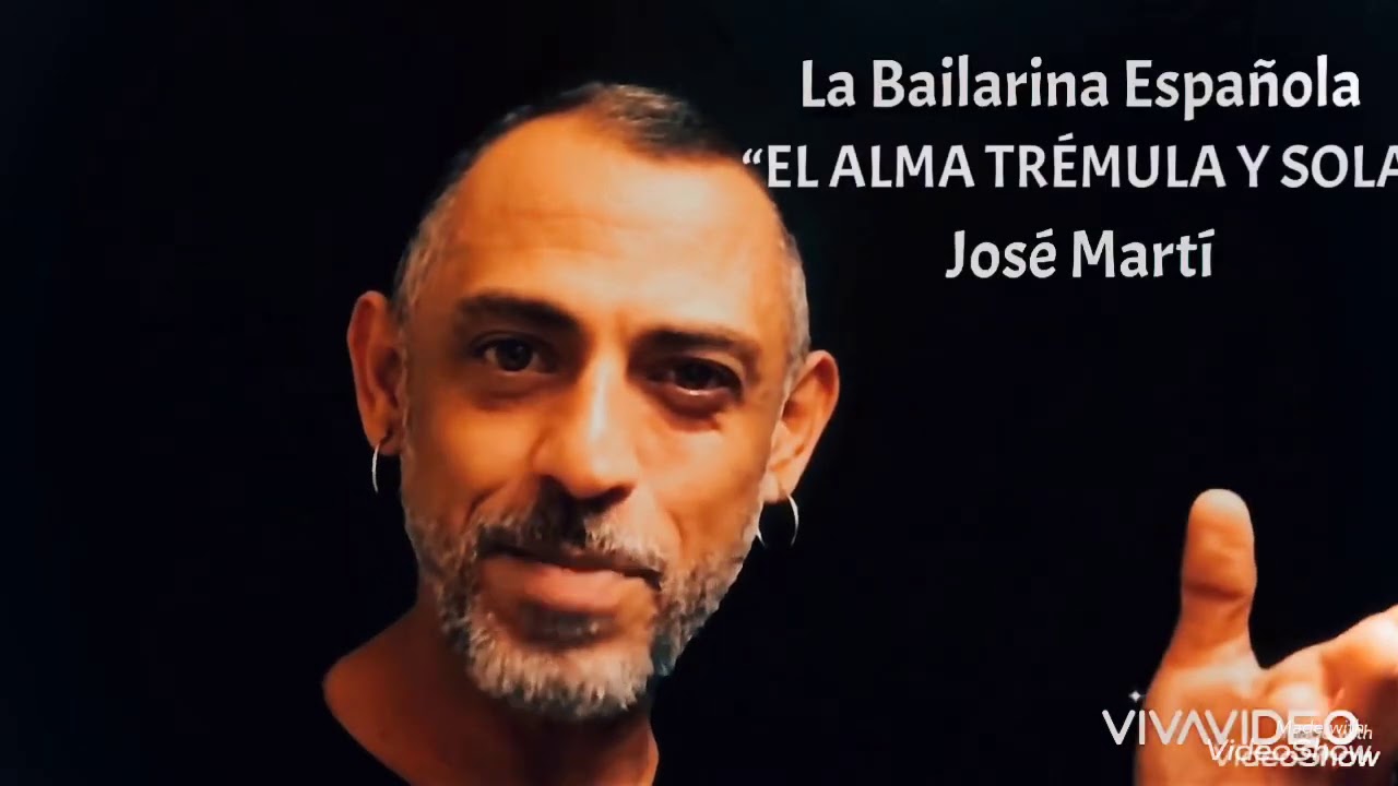 La bailarina española “El alma trémula y sola” 