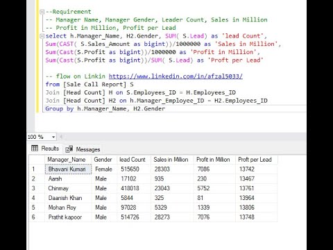 MS SQL Self Join | SQL Self Join | SQL Group by in Hindi