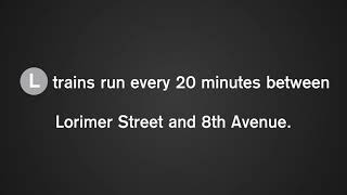  Mta Station Announcements L Train Tunnel Construction Service Change