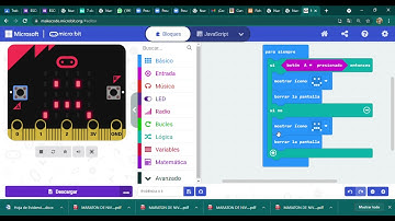 Microsoft MakeCode for micro bit   Las variables booleanas: dos valores solamente: verdadero ofalso.