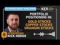 Nick hodge  portfolio positioning with the gold breakout copper stocks and uranium stocks