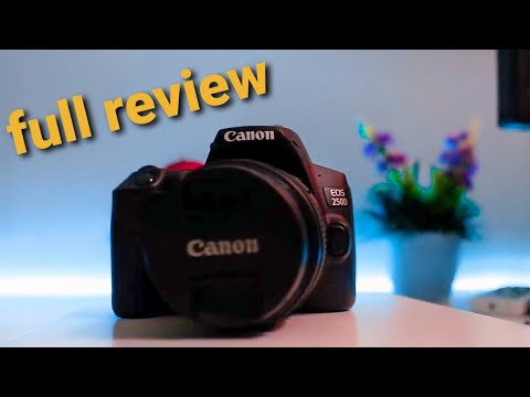 كاميرا كانون 250d حلوه بس في احلى | canon eos 250d reveiw