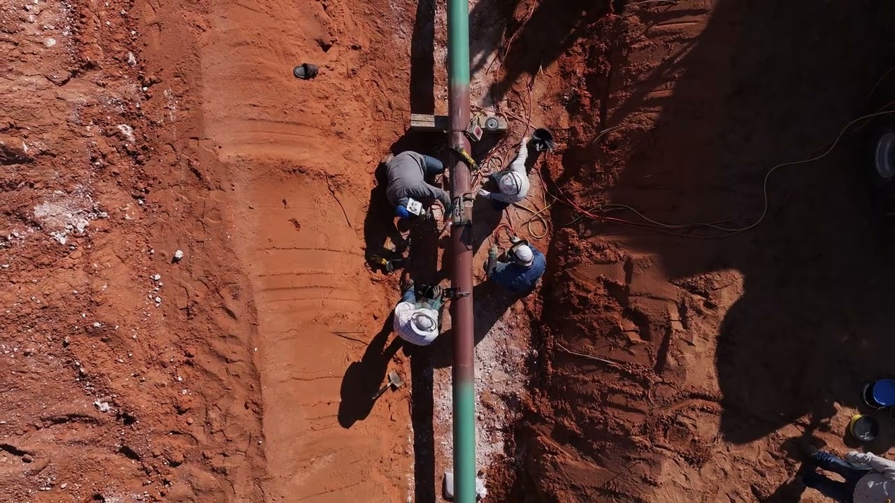 Pipeline Project Drone Footage Oct. 14 2025