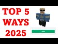 Top 5 ways to get free Roblox avatar items 2025