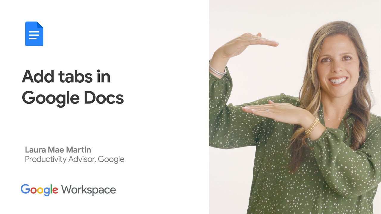 Add Tabs in Google Docs - YouTube
