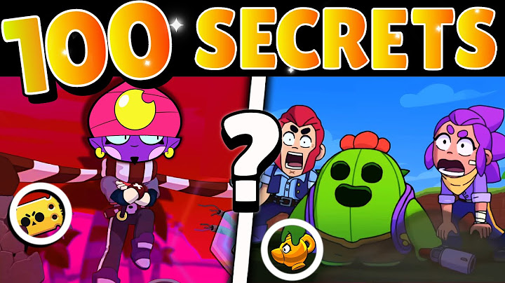 100 SECRETS CACHÉS sur Brawl Stars (ft Blarod)