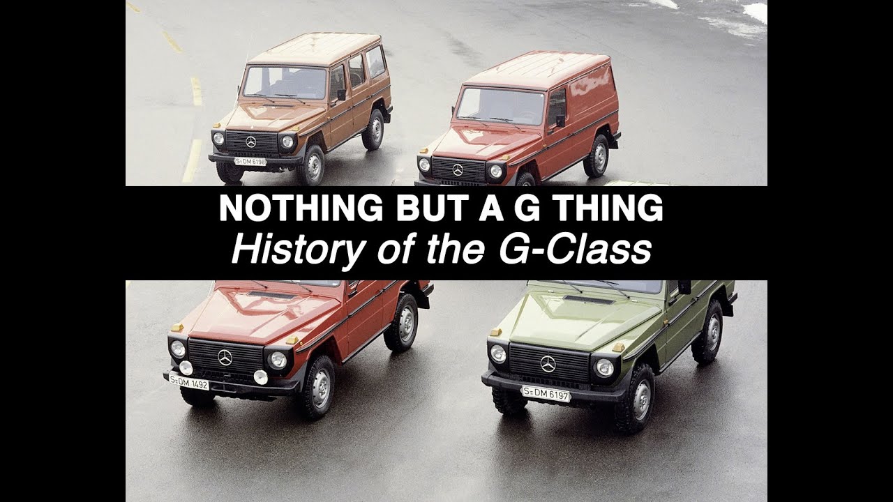 Mercedes Benz G Class History YouTube mercedes-benz-g-class-history-youtube