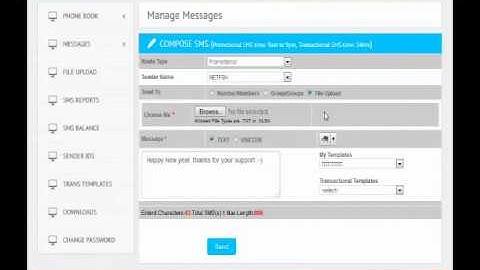 How to send SMS online using Nettyfish