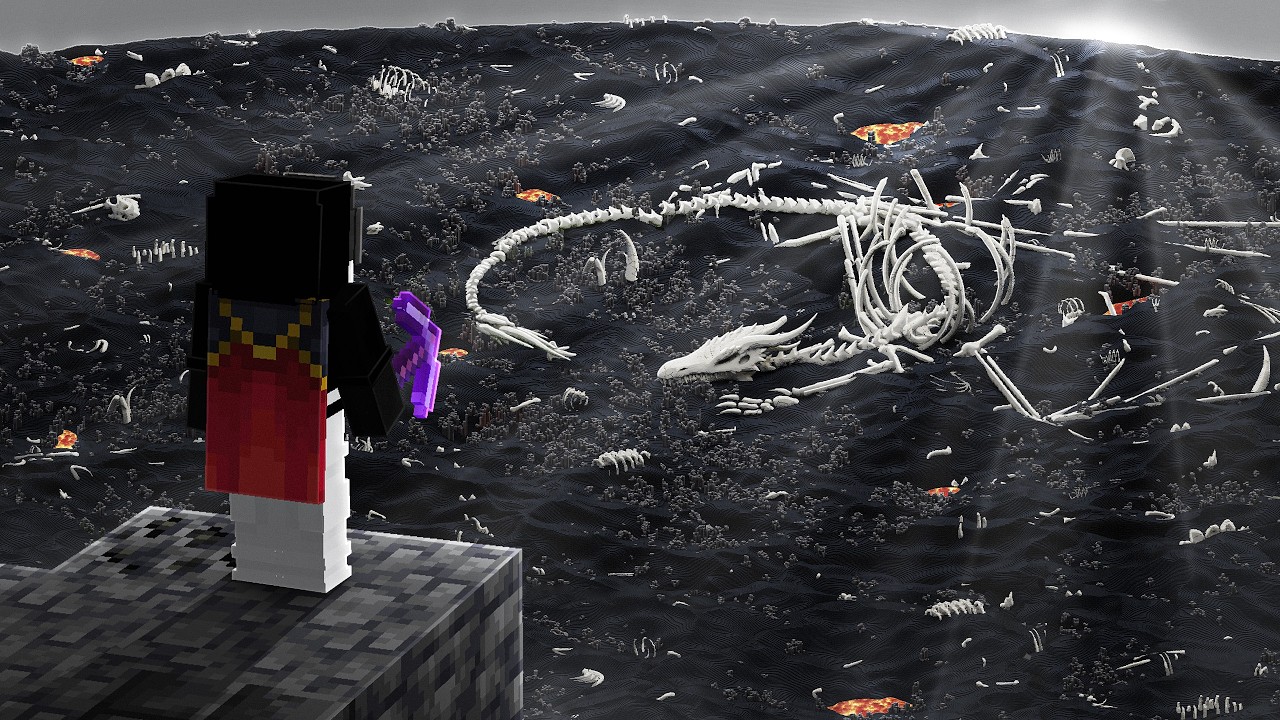 Ich habe ein 10.000.000 Blöcke MEGA BIOM in Minecraft gebaut!