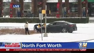 Potential For Refreezing On Tarrant County Roadways Make For Dangerous Driving Conditions