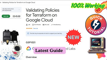 Validating Policies for Terraform on Google Cloud | GSP1021 | #qwiklabs #arcade