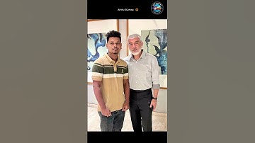 AjithKumar latest click with theirfan meet up😍#2day_update #ajithkumar #ajithkumarupdate #ajithkumar