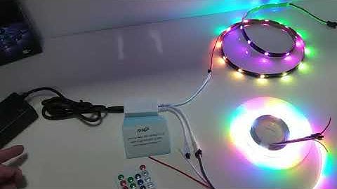 smart phone control SP611E music bluetooth Remote controller for addressable RGB LED Strip ws2811