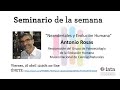 Seminario IATA 'Neandertales y Evolución Humana', impartido por el Dr. Antonio Rosas (MNCN-CSIC)